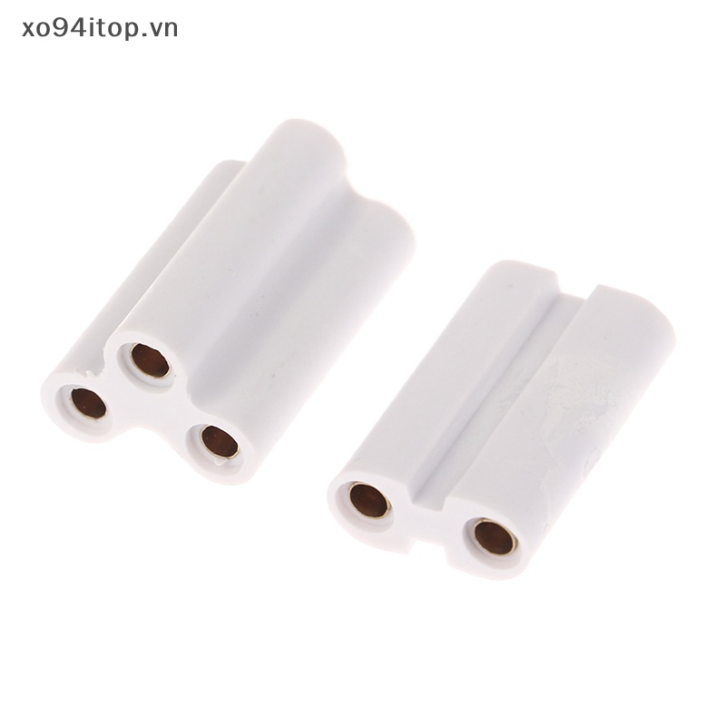 10 Khớp Nối Đèn Led Phát Quang Cho Ống T5 T8 2 Pins 3 Pins