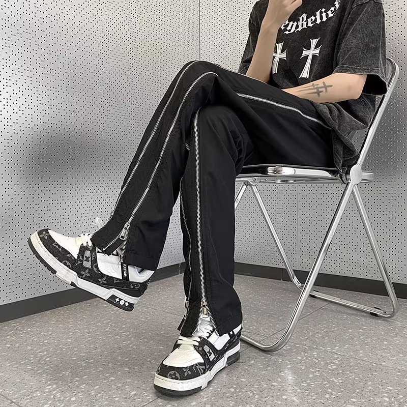Quần Dài Dáng Ôm Phong Cách Đường Phố Thời Trang Mùa Xuân Cho Nam