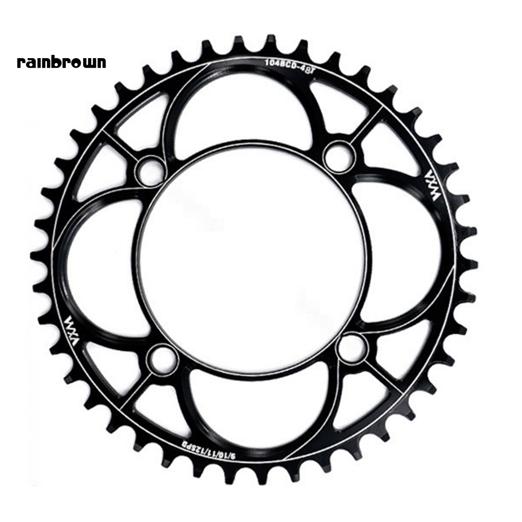 &lt; Rainbrown &gt; Bánh Xích Xe Đạp Leo Núi Thiết Kế Rỗng Nhẹ Tiết Kiệm Sức Nặng