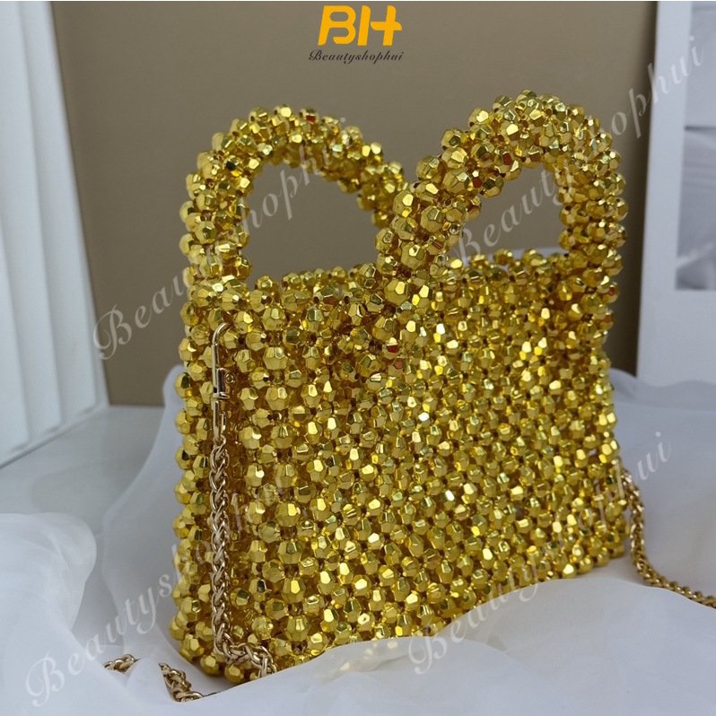 Túi Đeo Chéo Lấp Lánh Thời Trang Cho Nữ