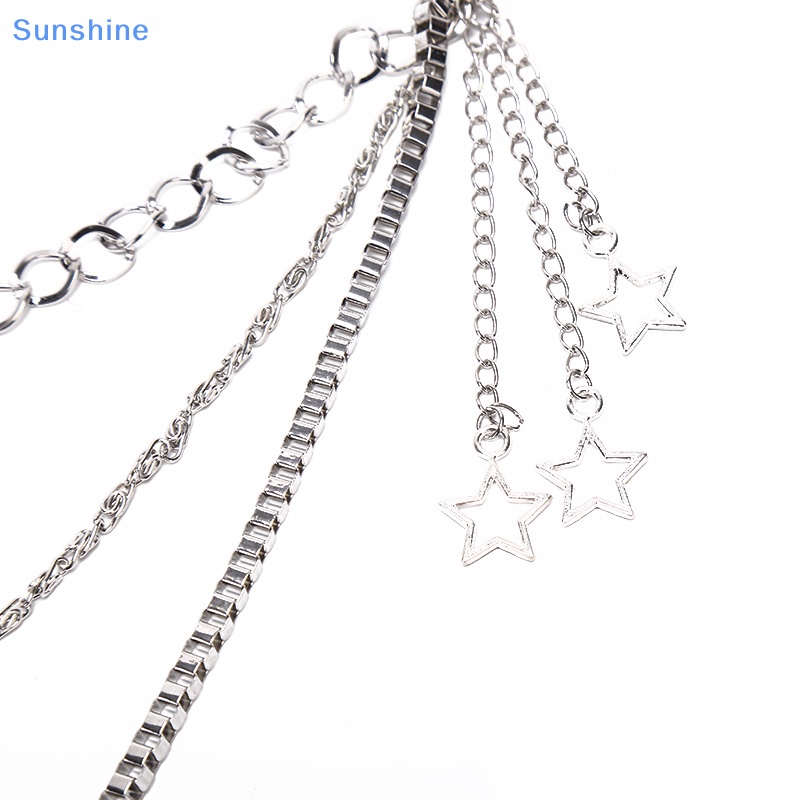 Dây Xích Kim Loại 3 Lớp Gắn Quần Jean Phong Cách Gothic Punk Dành Cho Nữ VN