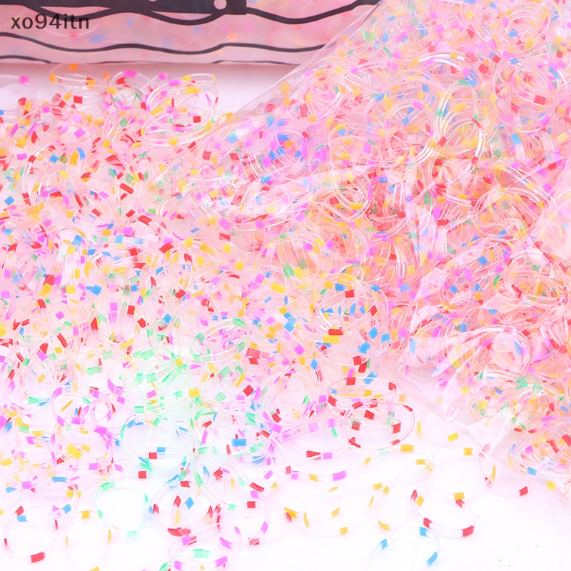 Set 1000 Dây Chun Buộc Tóc Không Đau Dùng Một Lần Cho Bé Gái