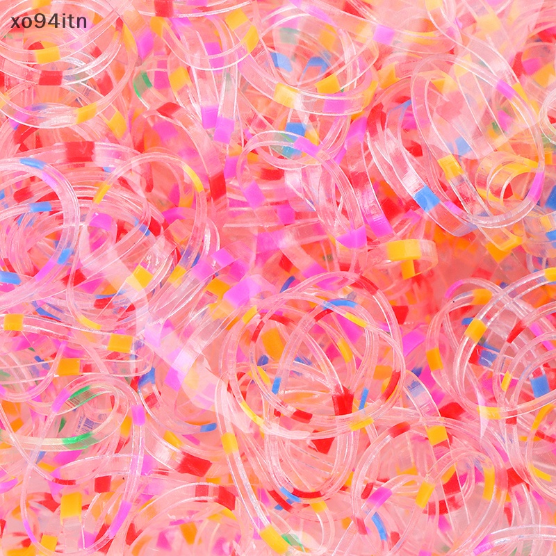 Set 1000 Dây Chun Buộc Tóc Không Đau Dùng Một Lần Cho Bé Gái