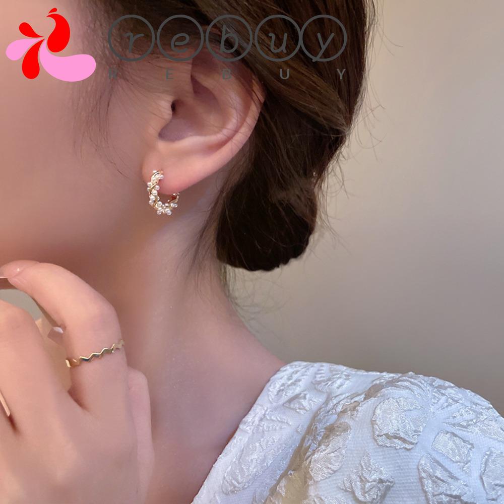 Khuyên Tai Hình Bông Hoa Mắt Mèo Đính Đá Mắt Mèo Hai Cách Đeo Sang Trọng Thanh Lịch Dành Cho Bạn Nữ Dự Tiệc