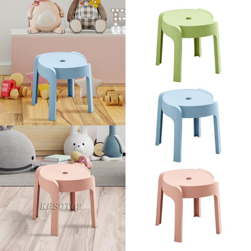 [Kesoto2] Ghế Đẩu Nhỏ Chống Trượt Cho Người Lớn Và Trẻ Em Phòng Khách Kithchen
