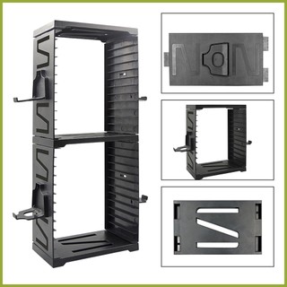 Host Disc Double-layer Storage Box Stand Game Disk Tower Vertical Stand Can Store 24 Game Discs for PS4 PS5 Switch Console Accessories