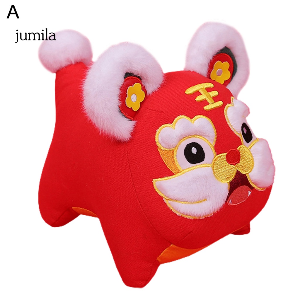 Hổ Nhồi Bông PP Cotton Phong Cách Trung Hoa Dễ Thương Năm Mới 2022