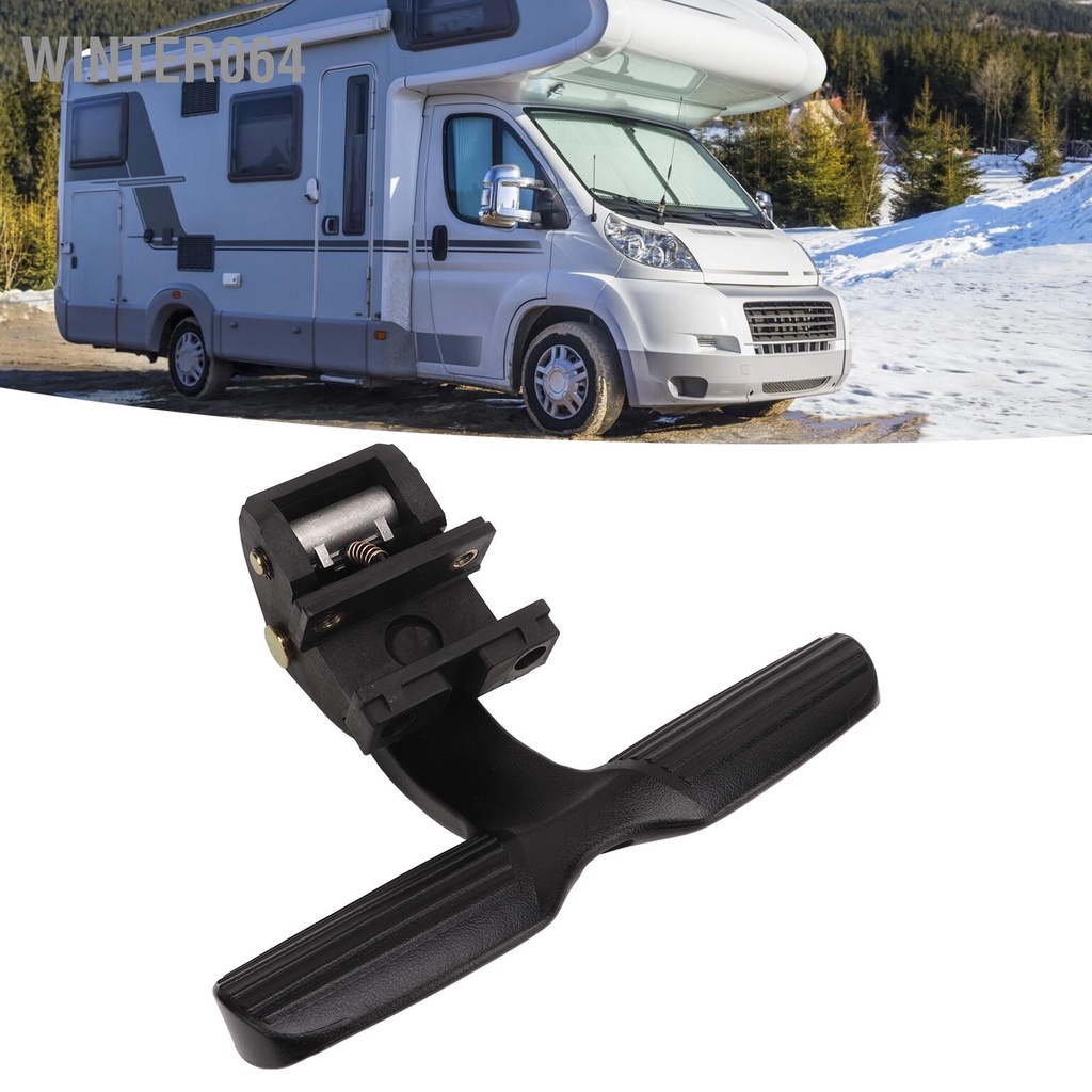 Winter064 Ghế sau có thể thu vào Bước chân Màu đen Linh hoạt lưng ghế Bàn đạp tự động phục hồi cho xe buýt RV Xe thương mại