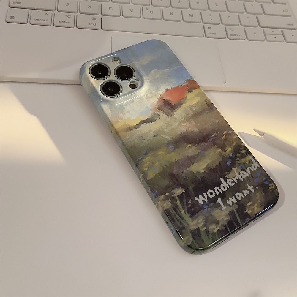 Ốp Điện Thoại Cứng Họa Tiết Logo Claude Monet Độc Đáo Cho Iphone SE2020 7 / 8 Plus 14 X XR XM 11 12 13 PRO MAX AT0272