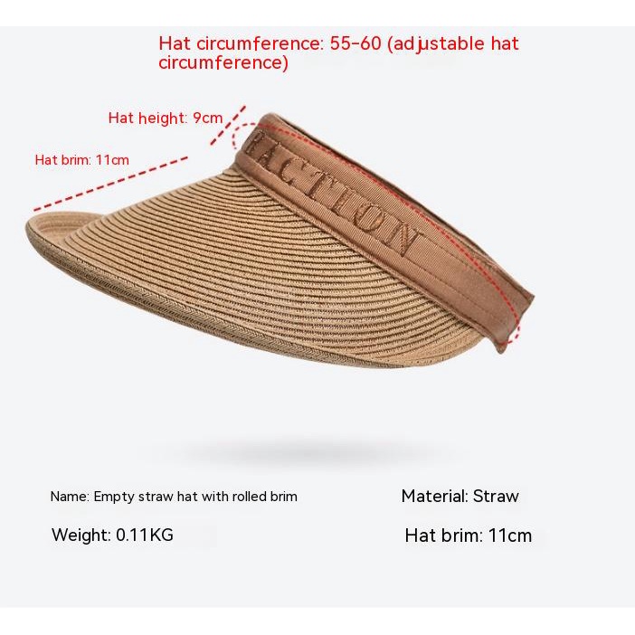 Nón Vành Hở Chóp Thời Trang Hàn Quốc Mới Cho Nữ