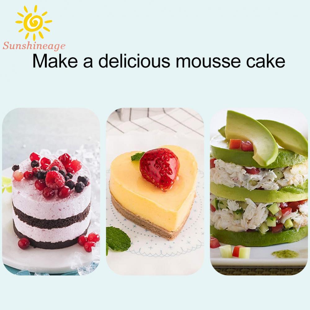Khuôn Làm Bánh Mousse Bằng Thép Không Gỉ