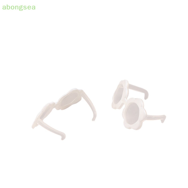 Kính Mát Gọng Nhựa Trong Suốt Cho Búp Bê Tỉ Lệ 1 / 6