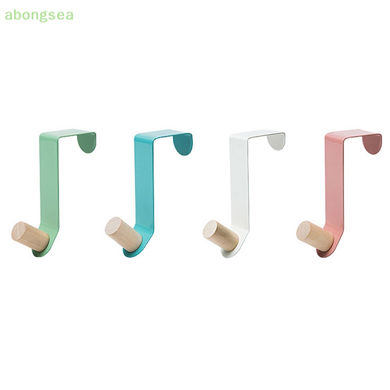 1 Móc Treo Đồ Bằng Thép Carbon Gắn Cửa Sau Lưng Tủ Tiện Dụng