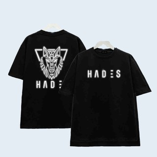 GIÁ XƯỞNG Áo thun nam nữ tay lỡ unisex cổ tròn H. A. D. E. S Phản Quang - Áo Đen chất thun thoáng mát MẪU ĐỘC