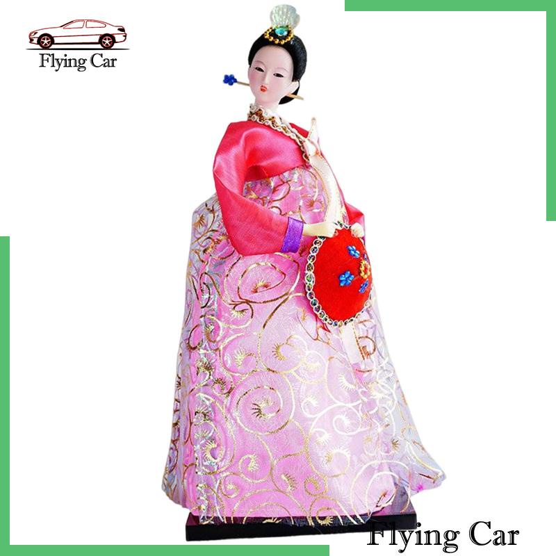 Mô Hình Búp Bê Geisha Hàn Quốc 12 "Sống Động