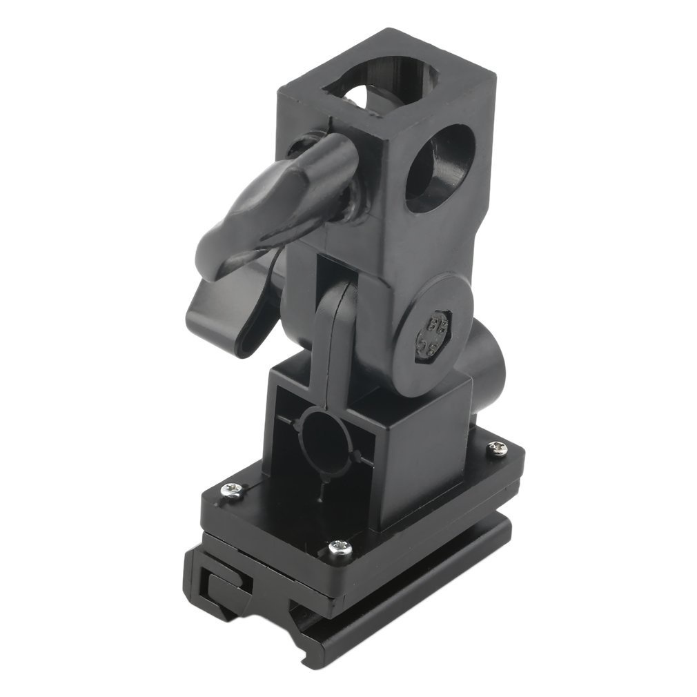 Fu-Sob Universal B Type Multifunction Holder Led Flashlight Umbrella Swivel Light Stand Bracket For Camera [Q/14]