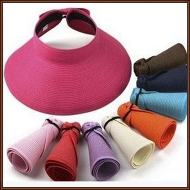 Nón Cối Rộng Vành Chống Tia Uv Thiết Kế Thoáng Khí Thời Trang Đi Biển Mùa Hè Cho Nữ