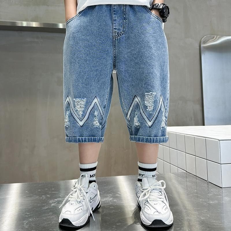 Quần Short Denim Rách Phong Cách Thời Trang Mới 2023 O3uk