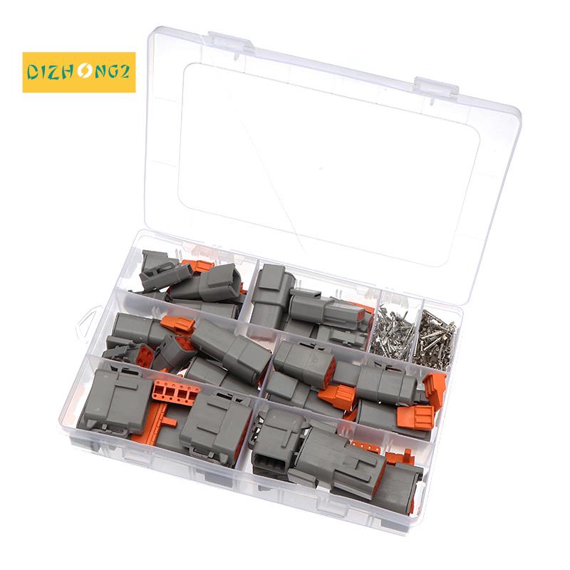 Bộ kết nối dây chống thấm 202 cái DTM DTM06-2 '3 '4 '6 '8'12S DTM04-2 '3 '4 '6 '8'12P Phích cắm kín ô tô