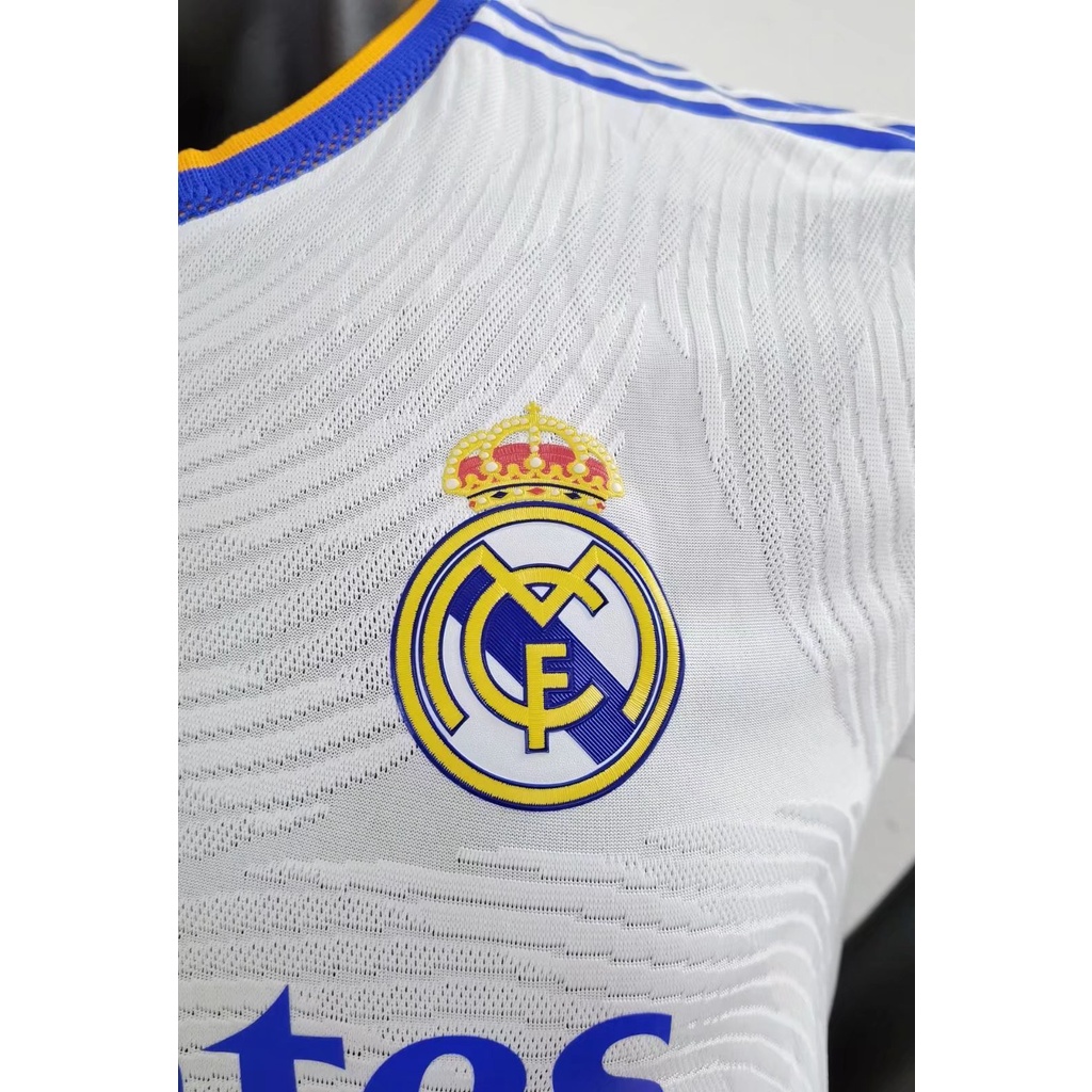 Áo Thun Bóng Đá Ngắn Tay Real Madrid Mùa Giải 2021 / 22