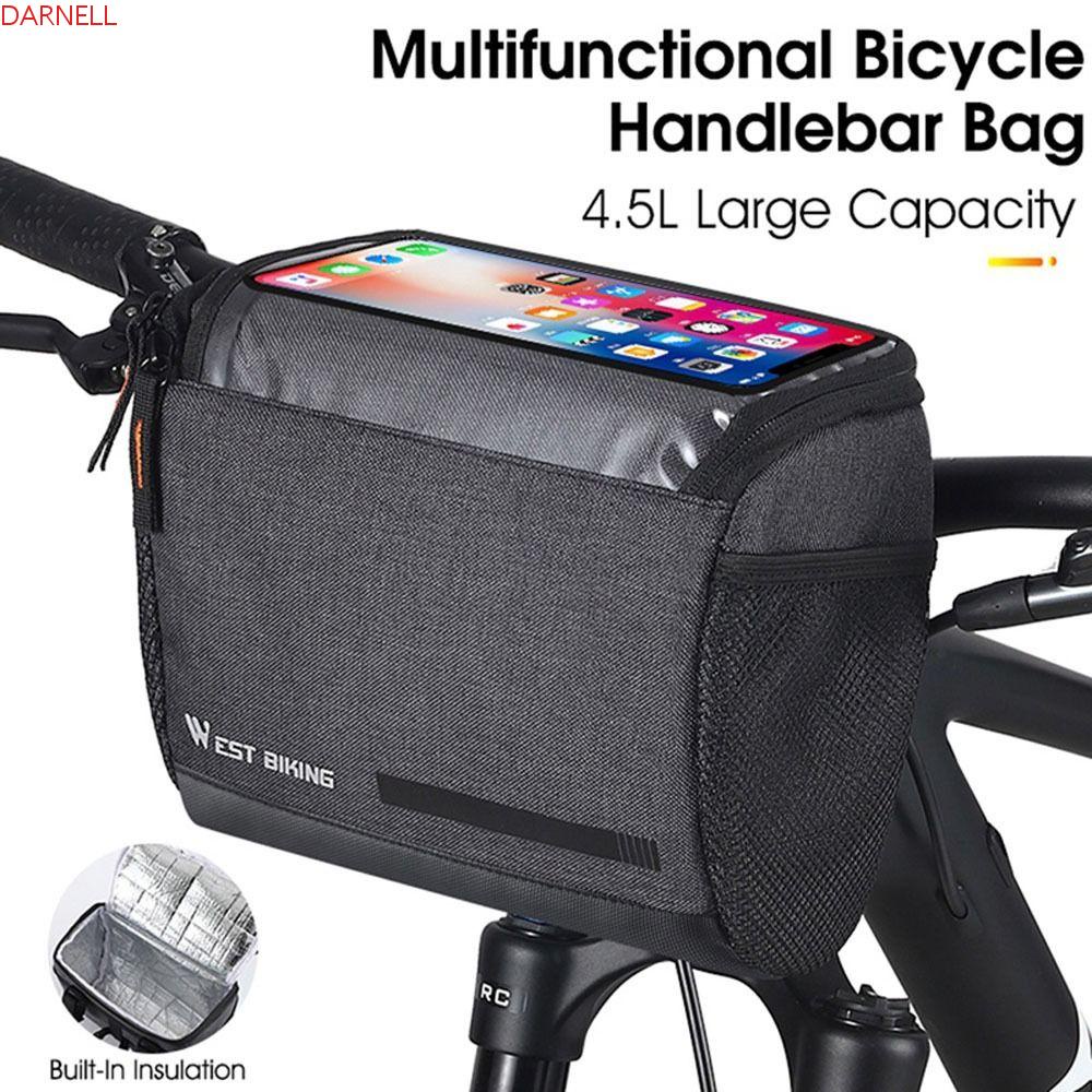 Túi Đựng Đồ Gắn Ghi Đông Xe Đạp Leo Núi Dung Tích 4.5L Tiện Dụng