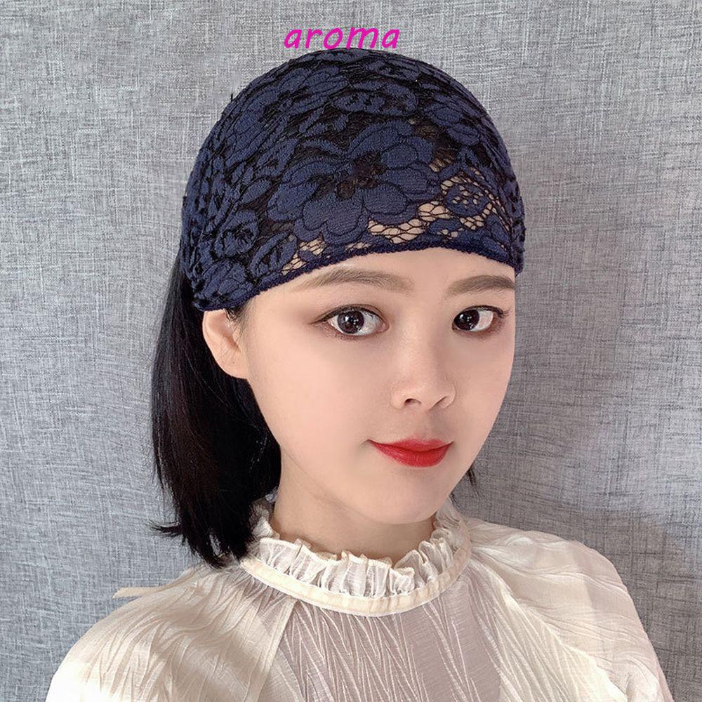 Băng đô cài tóc rửa mặt Phối Ren Đơn Giản Thanh Lịch Cho Nữ