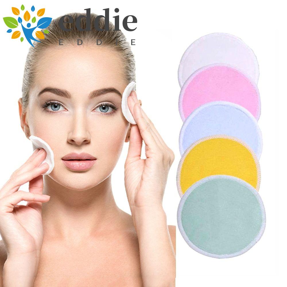 Set 5 Miếng Bông Tẩy Trang 26EDIE Bằng Sợi Tre Có Thể Giặt Sạch Dành Cho Nữ