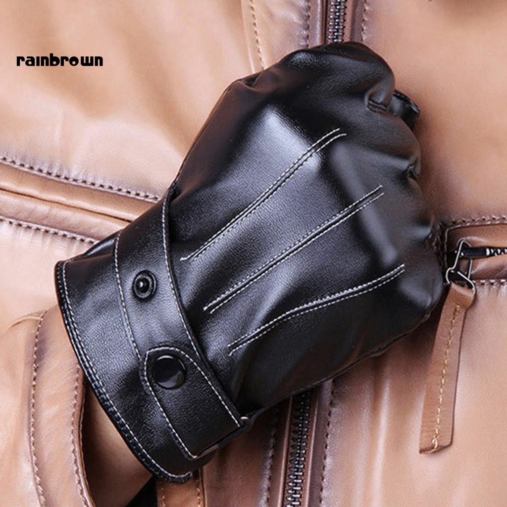 Găng Tay Cotton Dày Giữ Ấm Mùa Đông Cho Nam