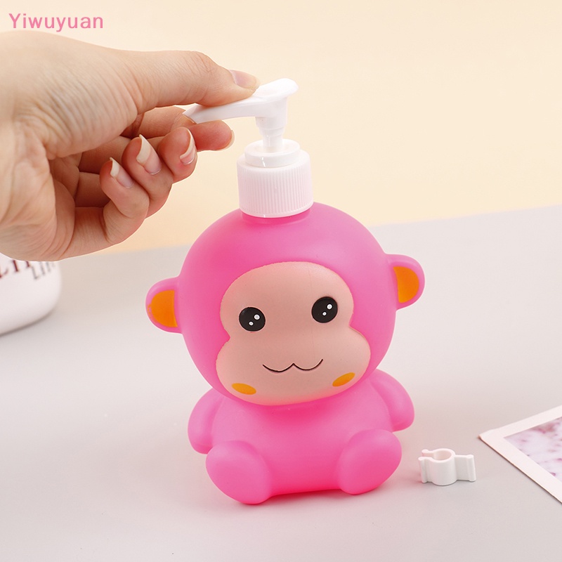 < Yiwuyuan > Bình Xịt Xà Phòng Rửa Tay / Dầu Gội Đầu Hình Động Vật Hoạt Hình Dễ Thương