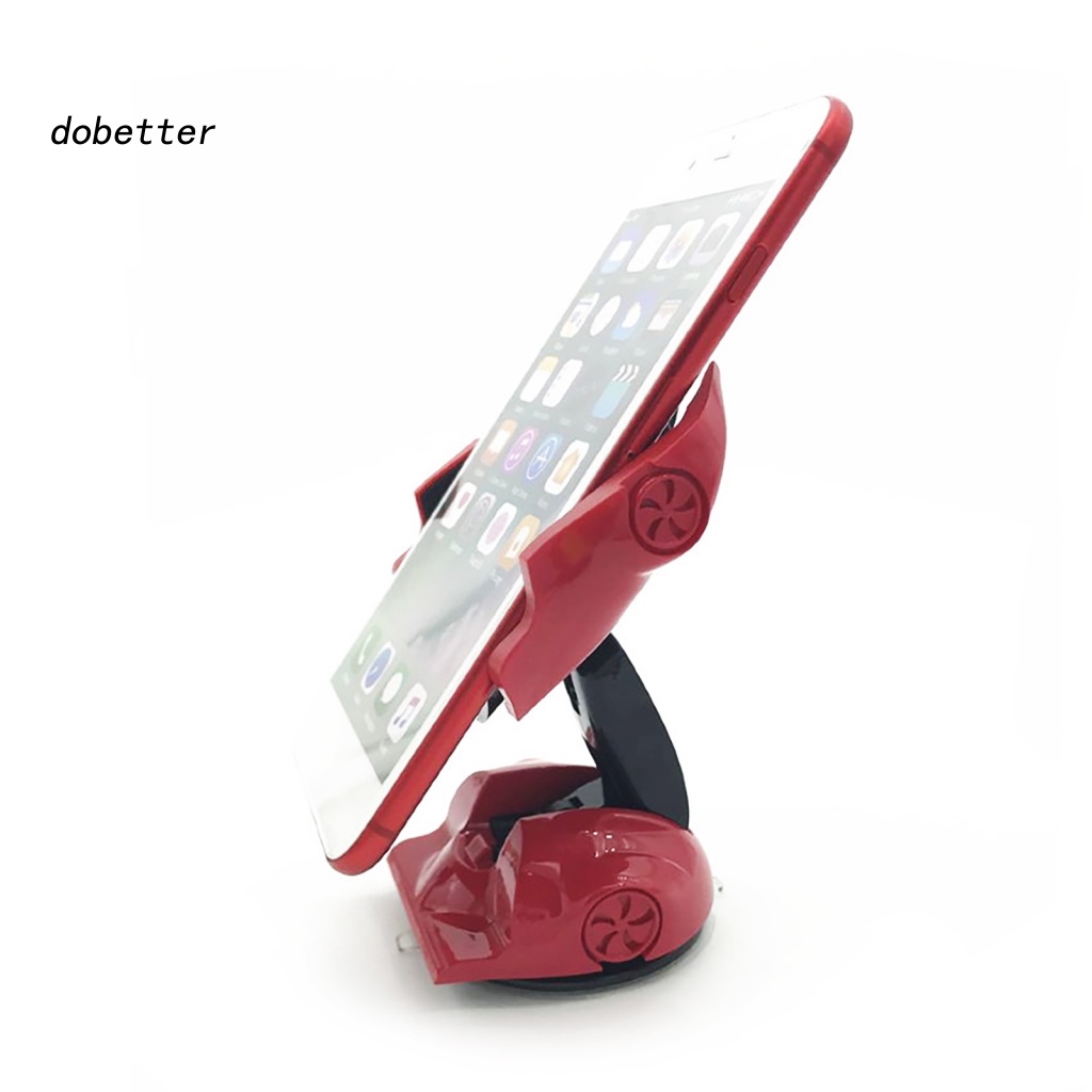 &lt; Dobetter &gt; Giá Đỡ Điện Thoại Kiểu Dáng Xe Hơi Thể Thao Có Thể Gập Lại Với Cốc Hút