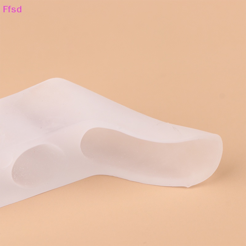 1 Cặp Dụng Cụ Tách Ngón Chân 3 Lỗ Bảo Vệ Hiệu Quả