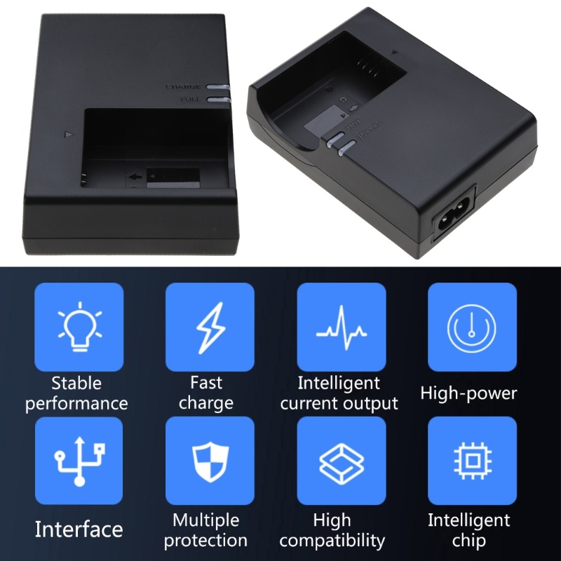 Bộ Sạc Pin Máy Ảnh LP-E17 Phích Cắm US EU UK AU Cho M3 M5 50D M6 760D