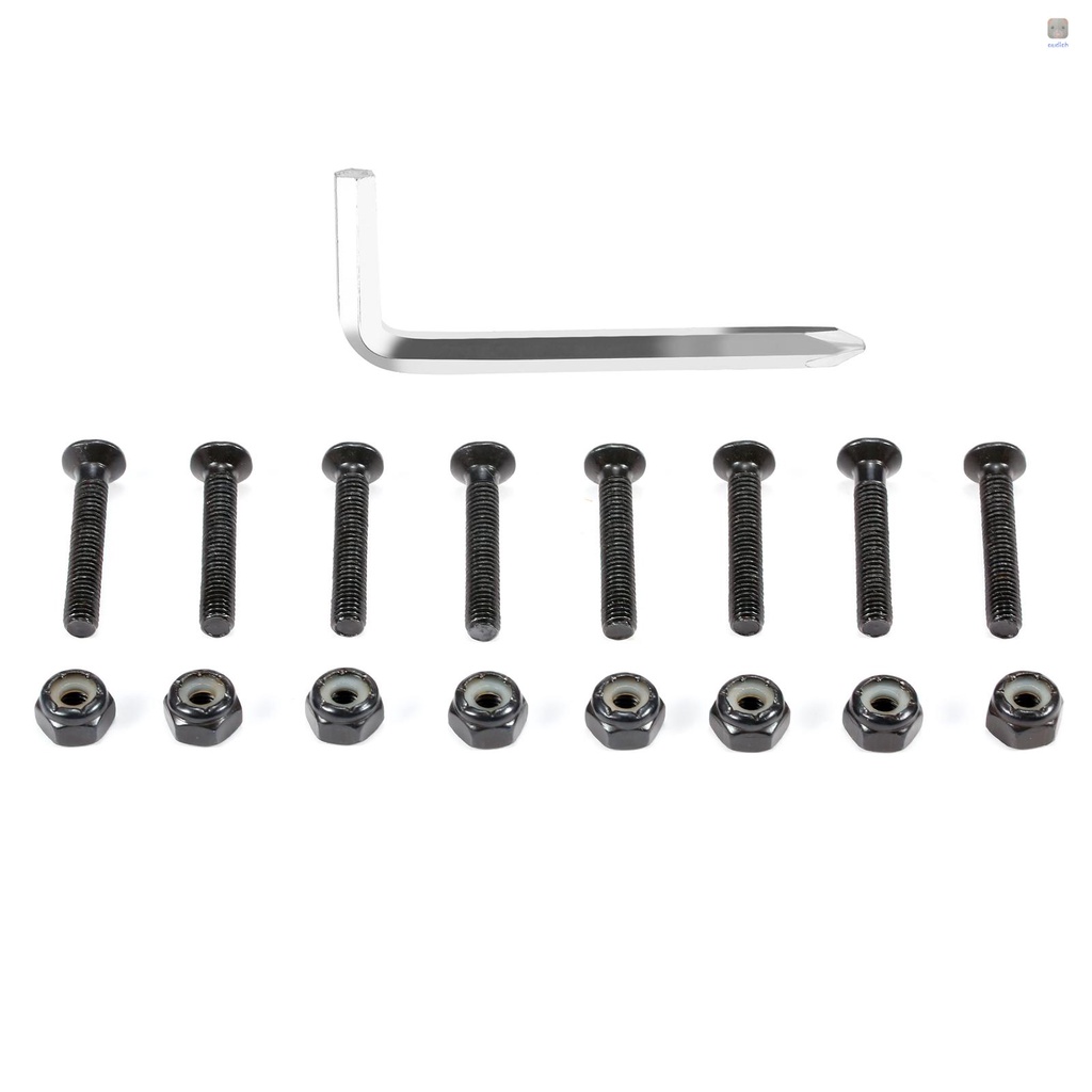 Set 8 Tua Vít Đầu Lục Giác Chữ Thập Cho Ván Trượt