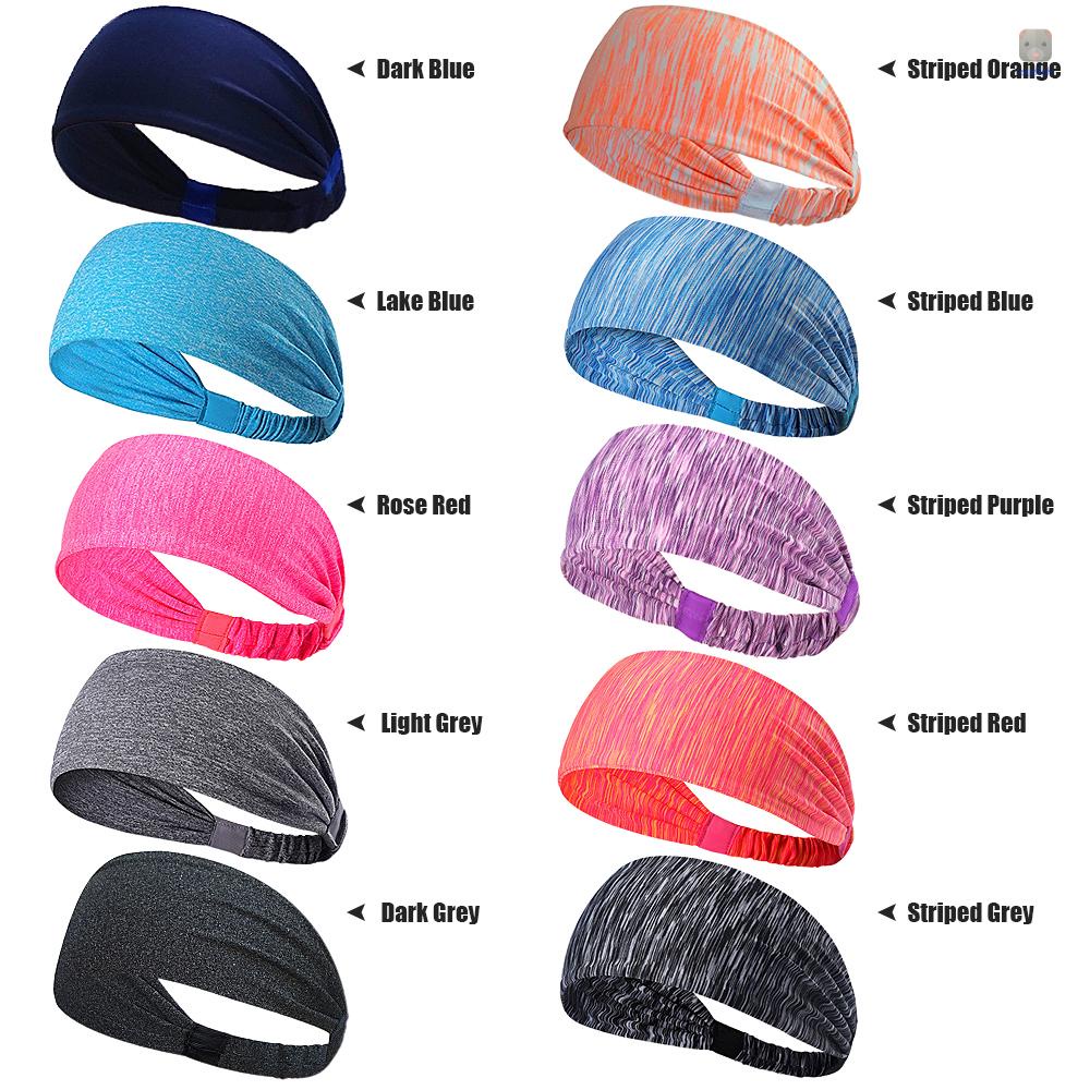 Băng Đô Thể Thao Co Giãn Chống Trượt Thấm Hút Mồ Hôi Tiện Dụng Cho Nam Và Nữ