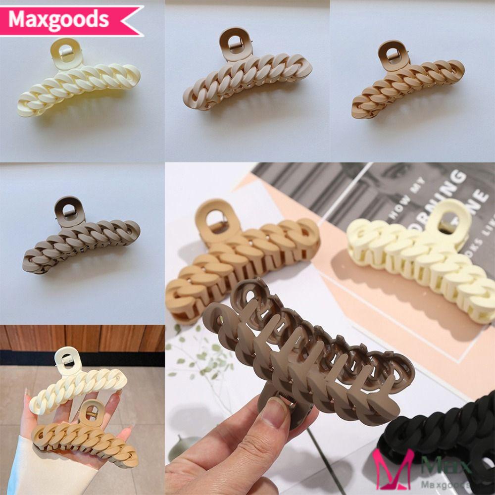 Set 4 Kẹp Tóc Càng Cua Bằng Nhựa Thiết Kế Thời Trang Dành Cho Nữ