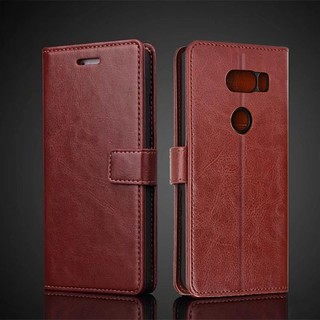 Bao da điện thoại pu dạng ví nắp lật cho lg v30 lg v30