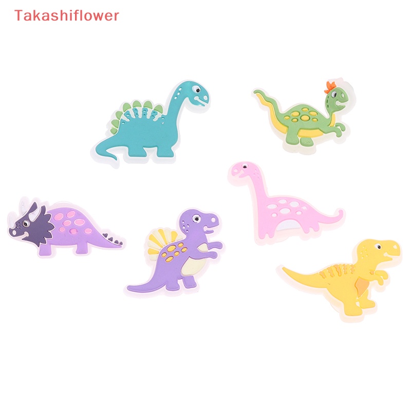 1 Khóa Dây Giày Hình Khủng Long Dạ Quang Dễ Thương