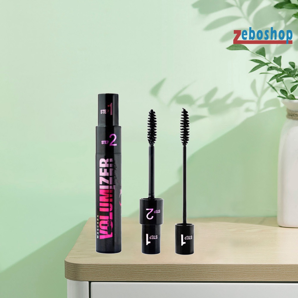 Mascara Làm Dài Mi 2 Trong 1 Không Nhòe Chống Thấm Nước Lâu Trôi Cho Nữ