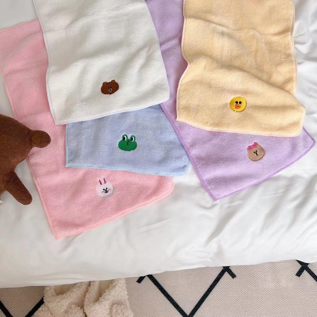 Set 5 khăn hình thú đáng yêu