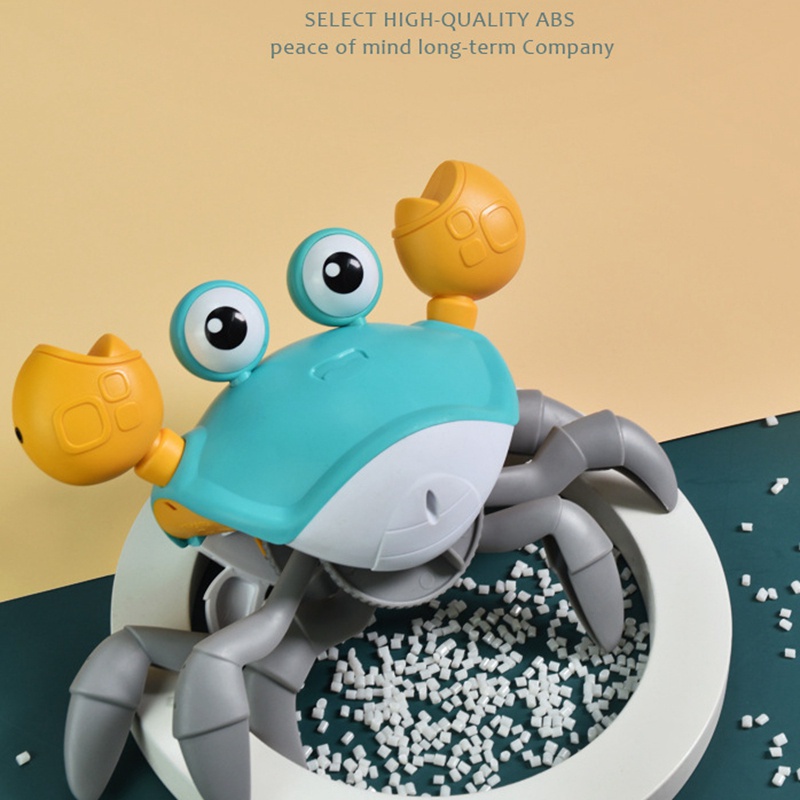 Đồ Chơi Chú Cua Điện Tử Phát Nhạc Vui Nhộn Dành Cho Bé