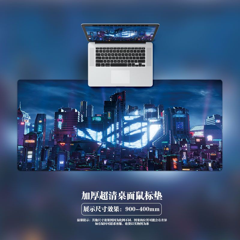 Tấm Lót Chuột Và Bàn Phím Cỡ Lớn Hình Đôi Mắt Độc Đáo