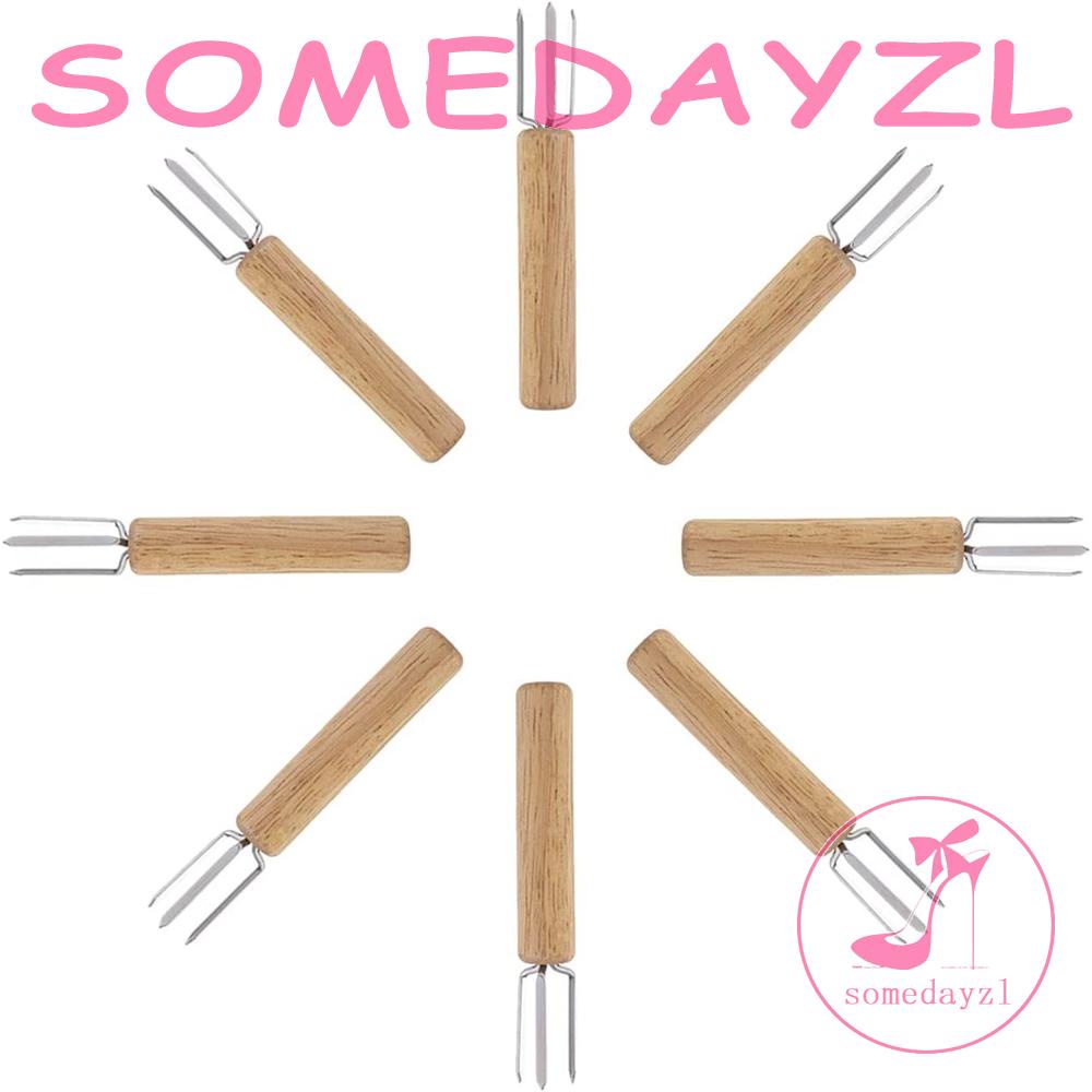 1 / 3 / 5 / 10 Giá Đỡ Bắp Bằng Thép Không Gỉ Tiện Dụng Cho Nấu Nướng