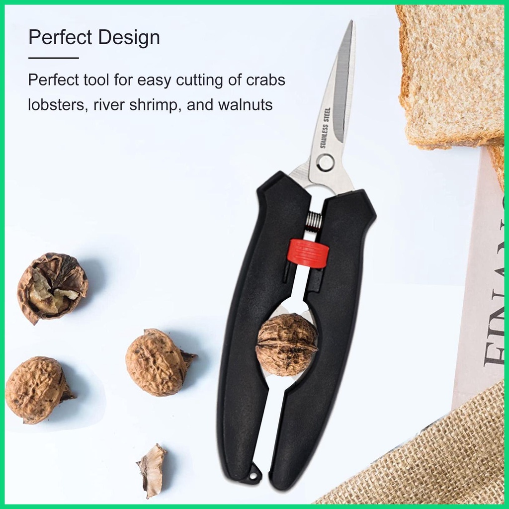 Kéo Cắt Tôm Hùm / Cá Bằng Thép Không Gỉ Tiện Dụng Cho Nhà Bếp