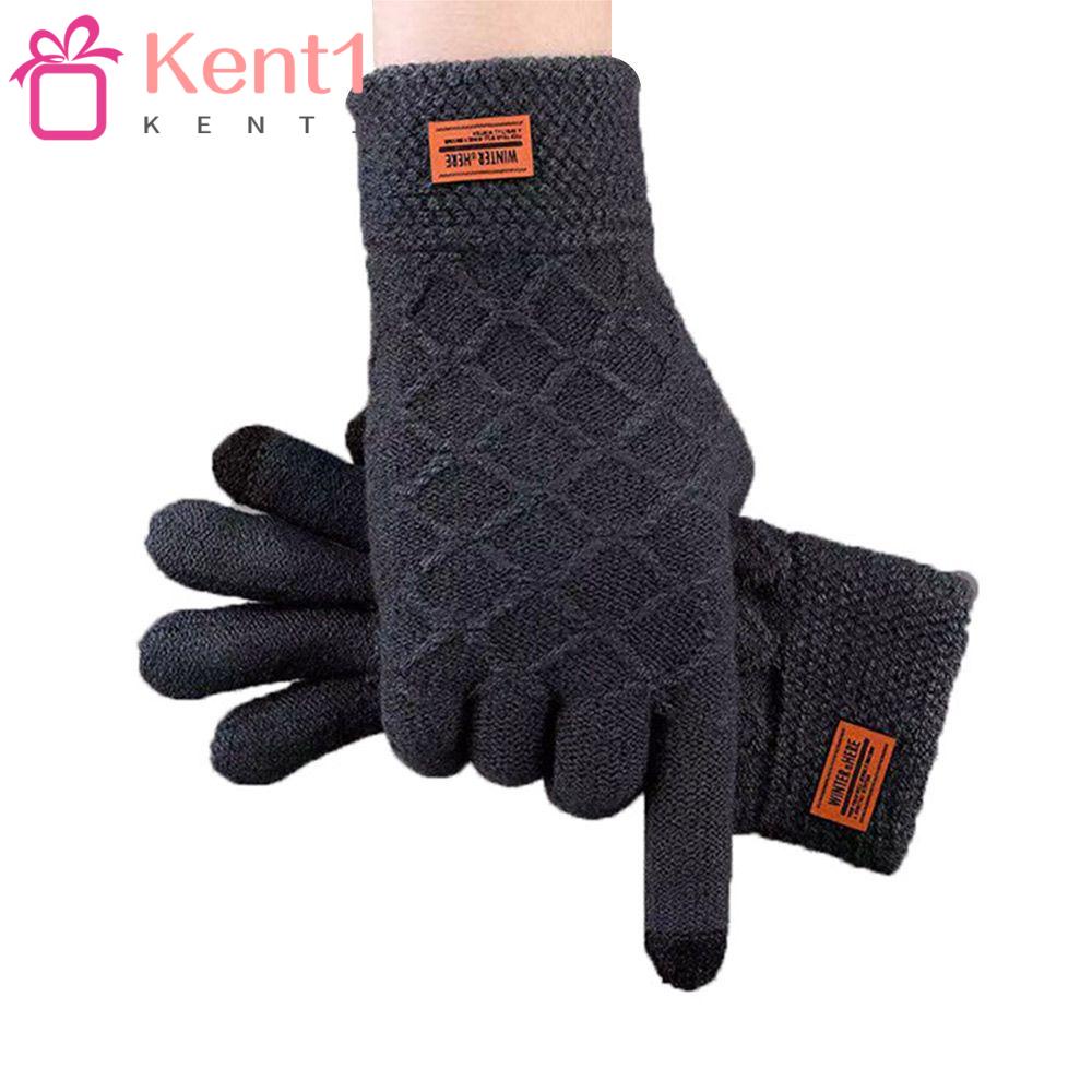 Găng Tay Dệt Kim Giữ Ấm Mùa Đông Cho Nam Hiệu Kat1