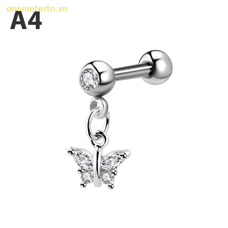 1 Khuyên RốN HìNh Tim ĐíNh Đá Xinh XắN