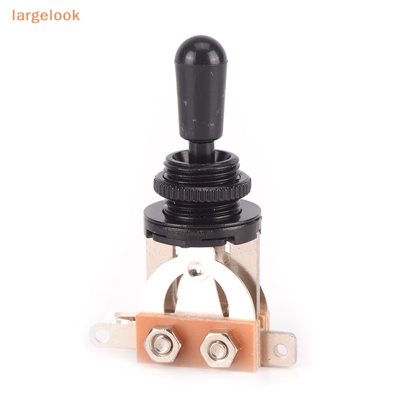 Công Tắc Chuyển Đổi 3 Chiều Cho Đàn Guitar Điện Kèm Núm Vặn Màu Đen