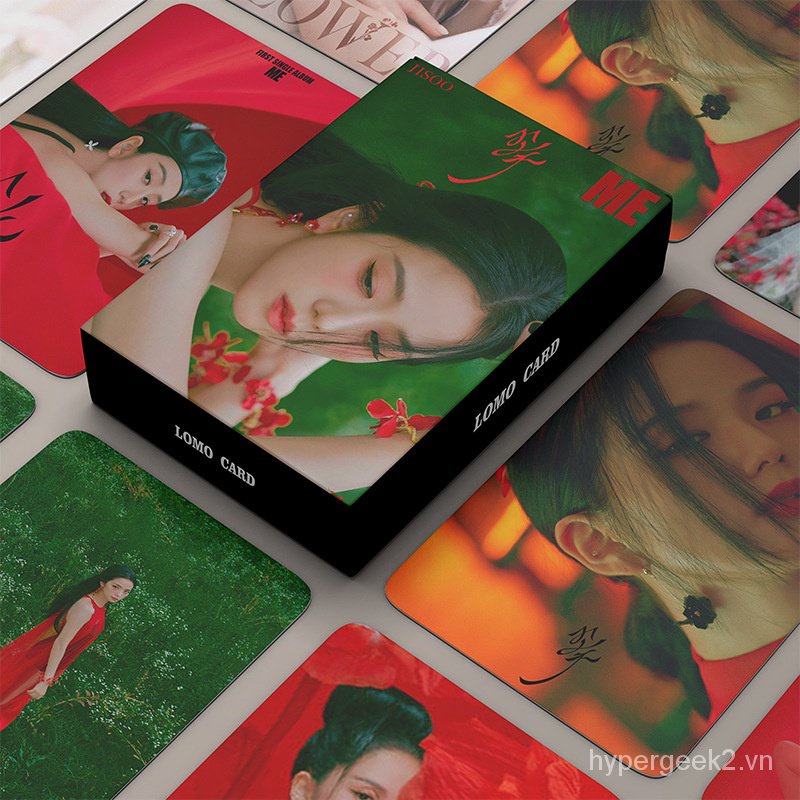 Set 55 Tấm Ảnh Lomo Card Nhóm Nhạc blackpink 7I4S