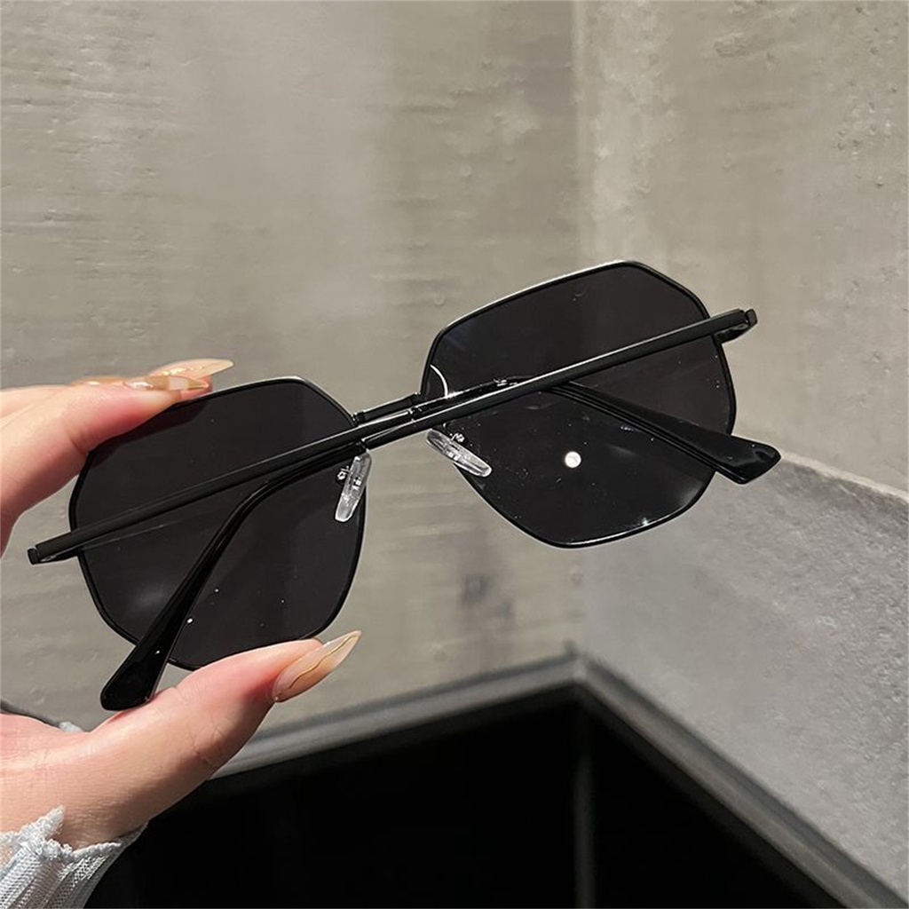 Đa giác kim loại Hàn Quốc kính râm