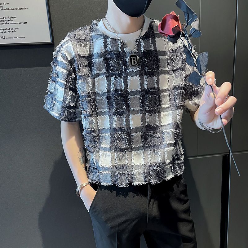 Áo Thun Tay Ngắn In Hình Shuai Thời Trang Mùa Hè 2023 Dành Cho Nam