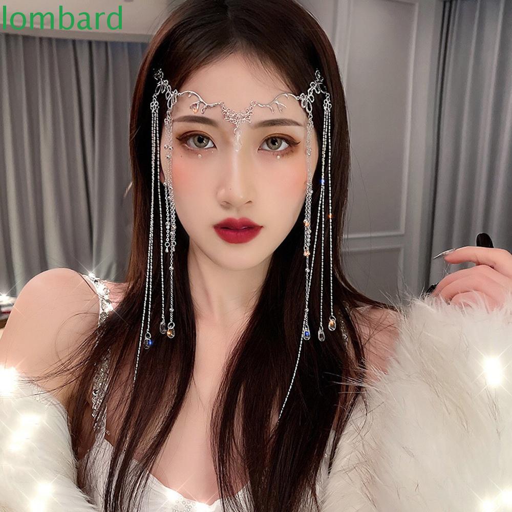 Trâm Cài Tóc Đính Hạt Và Tua Rua Hình Giọt Nước Thời Trang Trung Hoa Cổ Điển Cho Nữ